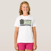 セサミストリート | Oscar the Grouch 感じ Grouchy Tシャツ (正面フル)