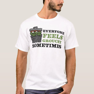 セサミストリート Oscar the Grouch 感じ Grouchy Tシャツ