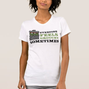 セサミストリート   Oscar the Grouch 感じ Grouchy Tシャツ