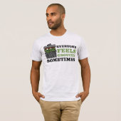 セサミストリート | Oscar the Grouch 感じ Grouchy Tシャツ (正面フル)
