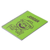 セサミストリート | Oscar the Grouch Bright ノートブック (左側)