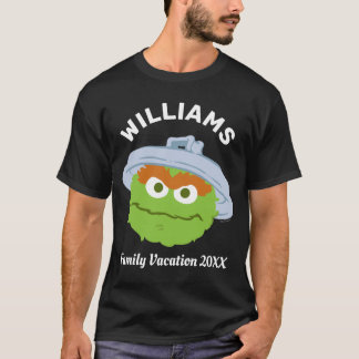 セサミストリート | Oscar the Grouch Family Vacation Tシャツ
