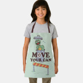 セサミストリート | Oscar the Grouch Move Your Can エプロン (インサイチュ)
