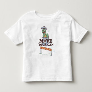 セサミストリート | Oscar the Grouch Move Your Can トドラーTシャツ
