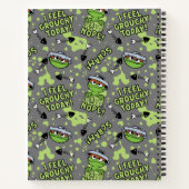 セサミストリート | Oscar the Grouch Nope! ノートブック (裏面)