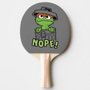 セサミストリート   Oscar the Grouch Nope! 卓球ラケット
