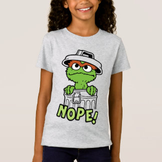 セサミストリート | Oscar the Grouch Nope! Tシャツ