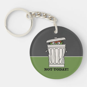 セサミストリート   Oscar the Grouch Not Today! キーホルダー