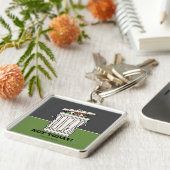 セサミストリート | Oscar the Grouch Not Today! キーホルダー (側面)