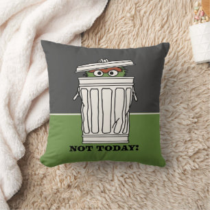 セサミストリート Oscar the Grouch Not Today! クッション