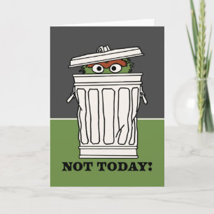 セサミストリート   Oscar the Grouch Not Today! シーズンカード