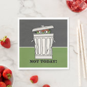セサミストリート | Oscar the Grouch Not Today! スタンダードランチョンナプキン (インサイチュ)