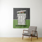 セサミストリート | Oscar the Grouch Not Today! タペストリー (インサイチュ)