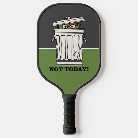 セサミストリート | Oscar the Grouch Not Today! ピックルボールラケット (正面)