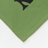 セサミストリート | Oscar the Grouch Not Today! フリースブランケット (角)