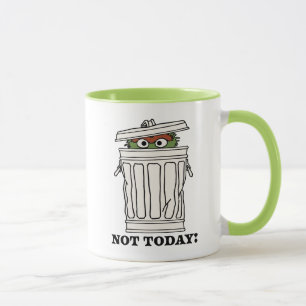 セサミストリート   Oscar the Grouch Not Today! マグカップ