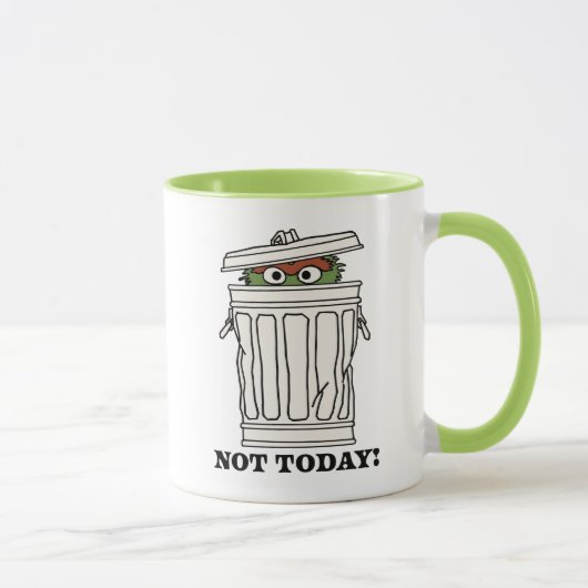 セサミストリート | Oscar the Grouch Not Today! マグカップ (右)