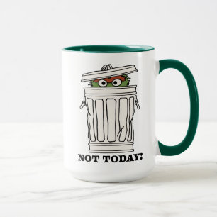 セサミストリート   Oscar the Grouch Not Today! マグカップ