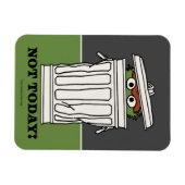 セサミストリート | Oscar the Grouch Not Today! マグネット (横)