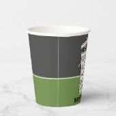 セサミストリート | Oscar the Grouch Not Today! 紙コップ (右)