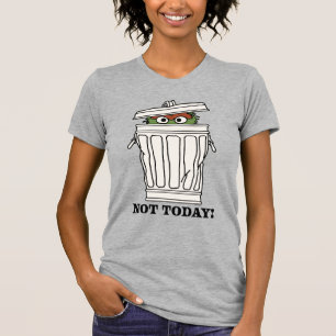 セサミストリート   Oscar the Grouch Not Today! Tシャツ