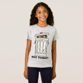 セサミストリート | Oscar the Grouch Not Today! Tシャツ (正面フル)