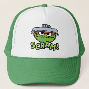 セサミストリート   Oscar the Grouch Scram! キャップ