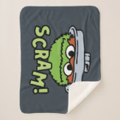 セサミストリート | Oscar the Grouch Scram! シェルパブランケット (正面)
