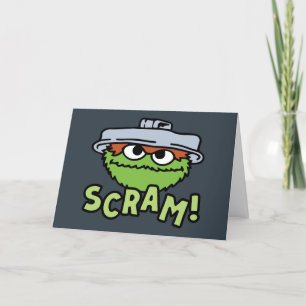 セサミストリート   Oscar the Grouch Scram! シーズンカード