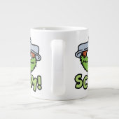 セサミストリート | Oscar the Grouch Scram! ジャンボコーヒーマグカップ (裏面)