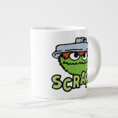 セサミストリート | Oscar the Grouch Scram! ジャンボコーヒーマグカップ (正面右)