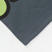 セサミストリート | Oscar the Grouch Scram! フリースブランケット (角)