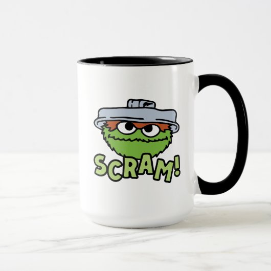 セサミストリート | Oscar the Grouch Scram! マグカップ (右)