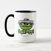 セサミストリート | Oscar the Grouch Scram! マグカップ (左)