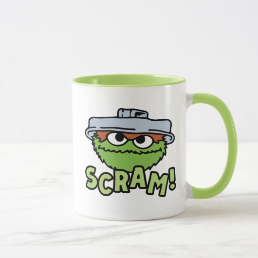 セサミストリート | Oscar the Grouch Scram! マグカップ (右)