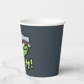 セサミストリート | Oscar the Grouch Scram! 紙コップ (裏面)