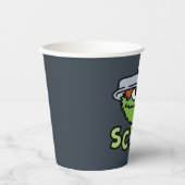 セサミストリート | Oscar the Grouch Scram! 紙コップ (正面)