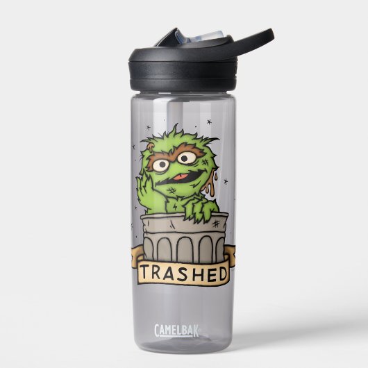 セサミストリート | Oscar the Grouch Trashed ウォーターボトル (左面)