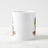 セサミストリート | Oscar the Grouch Trashed ジャンボコーヒーマグカップ (正面)