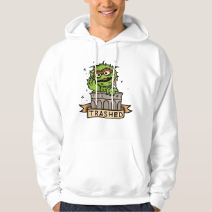 セサミストリート Oscar the Grouch Trashed パーカ
