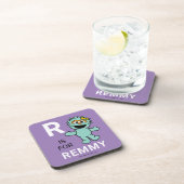 セサミストリート | Rはロシタ向け |名前の追加 コースター (右側)