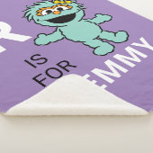 セサミストリート | Rはロシタ向け |名前の追加 シェルパブランケット (3/4)