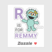 セサミストリート | Rはロシタ向け |名前の追加 シール (シート)