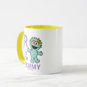 セサミストリート | Rはロシタ向け |名前の追加 マグカップ (正面左)