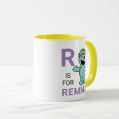 セサミストリート | Rはロシタ向け |名前の追加 マグカップ (正面右)