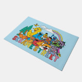 セサミストリート | Rainbow ドアマット (アングル)