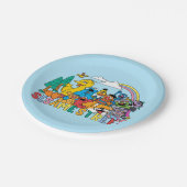 セサミストリート | Rainbow ペーパープレート (アングル)