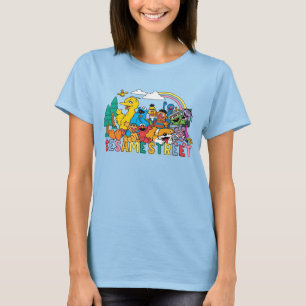 セサミストリート Rainbow Tシャツ