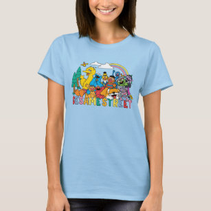 セサミストリート   Rainbow Tシャツ