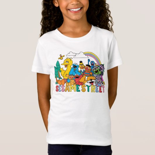 セサミストリート | Rainbow Tシャツ (正面)